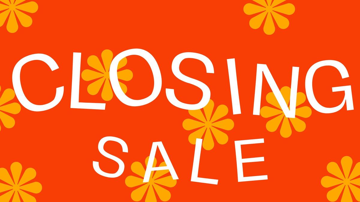 STORE CLOSING SALE: Arts and Craft Supply Sale DIY Studio Closing