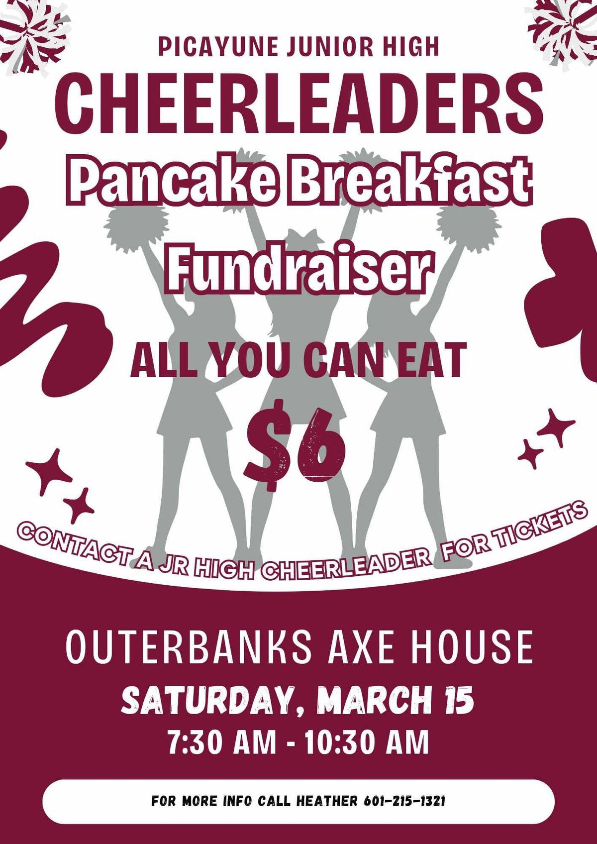 All You Can Eat Pancake Fundraiser 