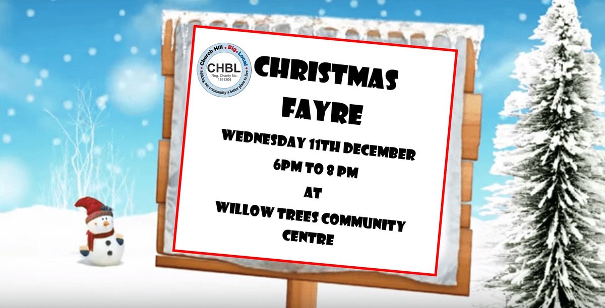 Church Hill Christmas Fayre