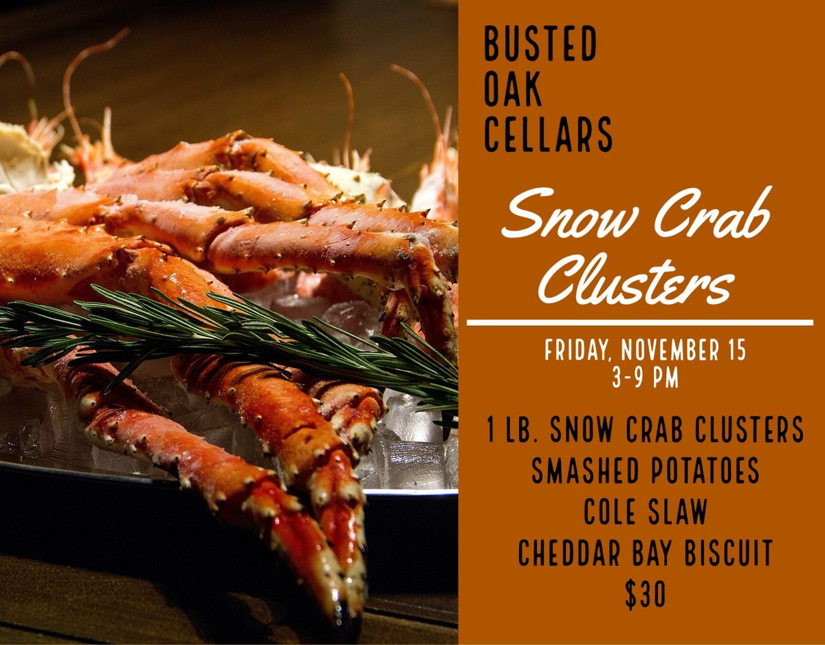 Crab Feast at Busted Oak Cellars