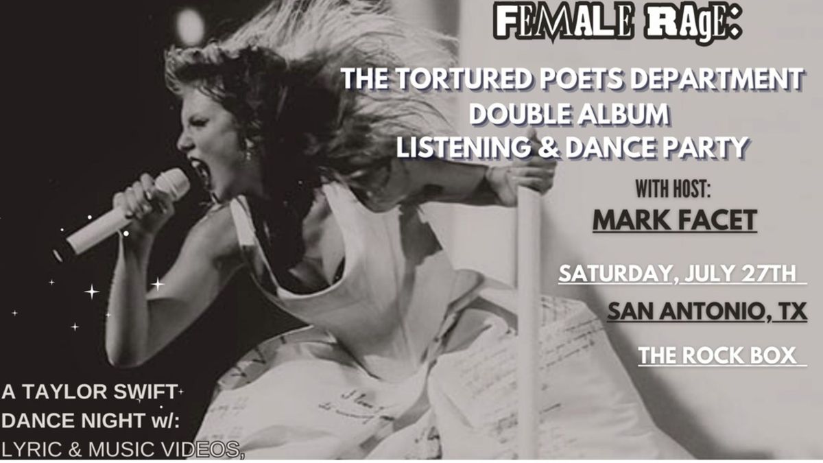 Female Rage: The Tortured Poets Double Album Listening & Dance Party