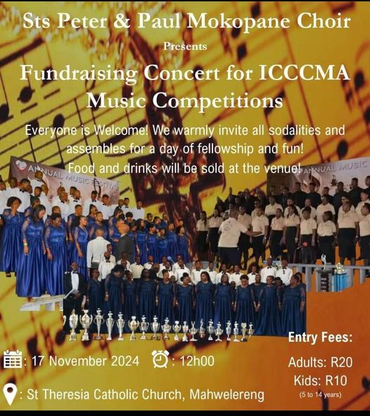 Sts Peter & Paul Mokopane Choir Presents Fundraising Concert for ICCCMA Music Competitions