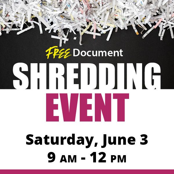 Free Community Shredding Event