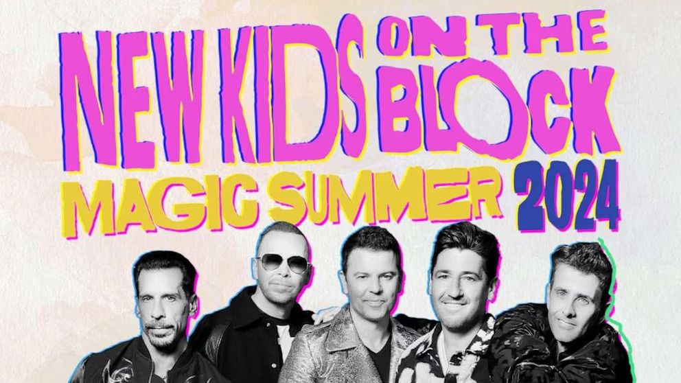 New Kids On The Block at The Cynthia Woods Mitchell Pavilion