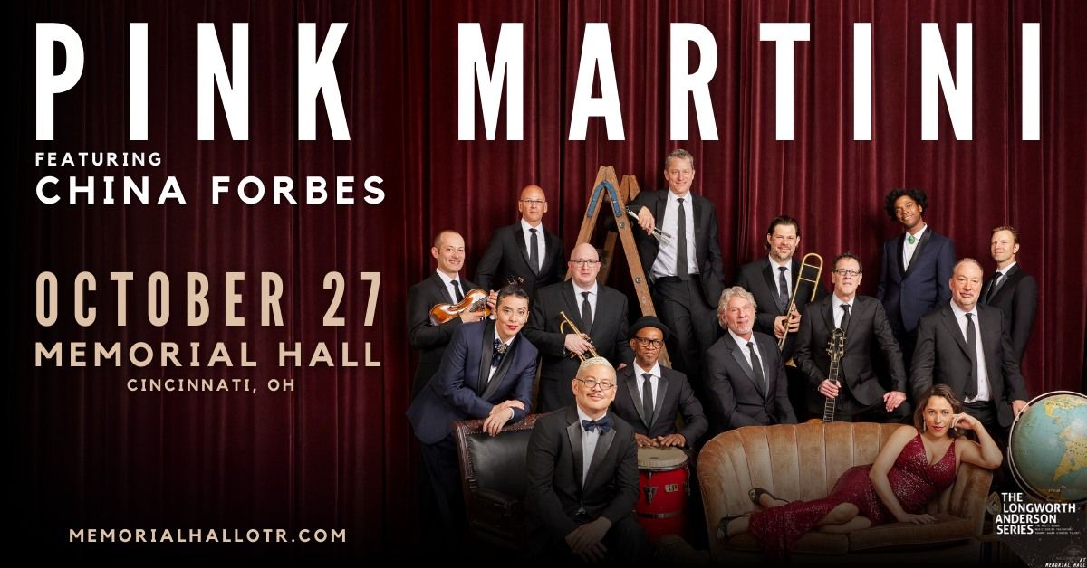 Pink Martini featuring China Forbes 30th Anniversary Tour