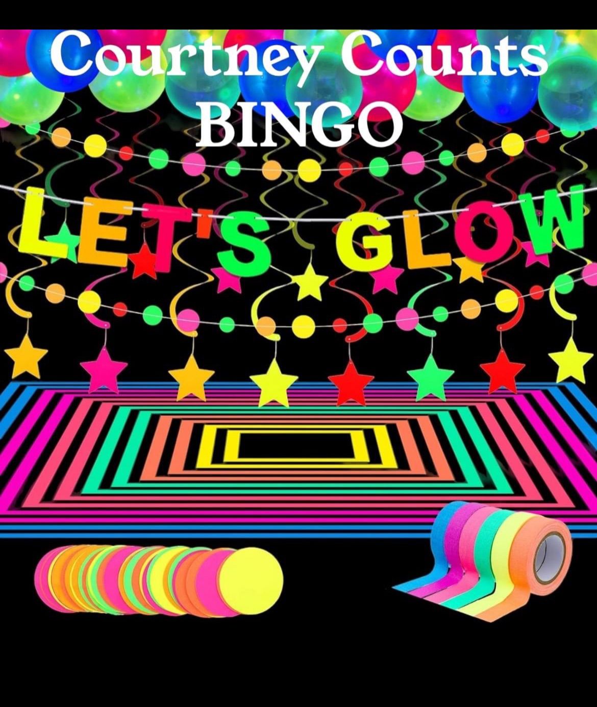 Cosmic Bingo Courtney counts stop Bullying 