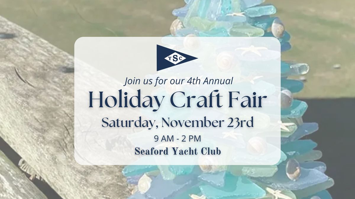 4th Annual SYC Holiday Craft Fair