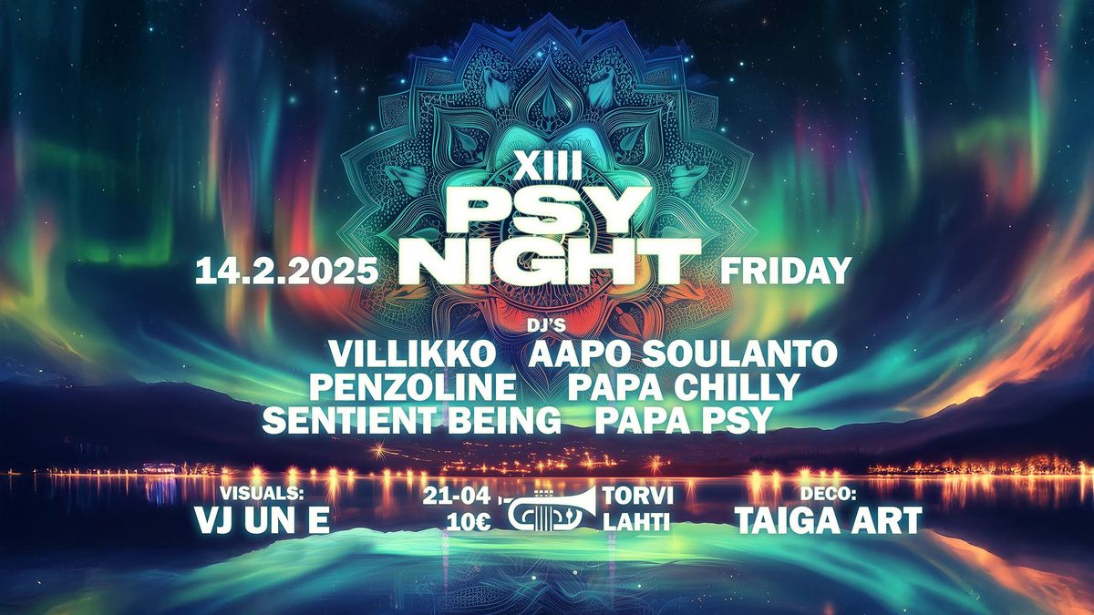 PSY NIGHT XIII