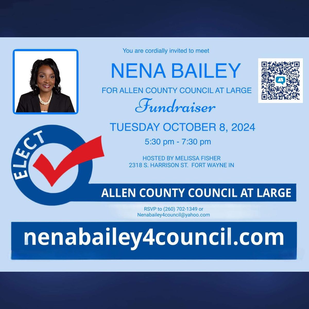 Fundraiser for Nena Bailey for County Council