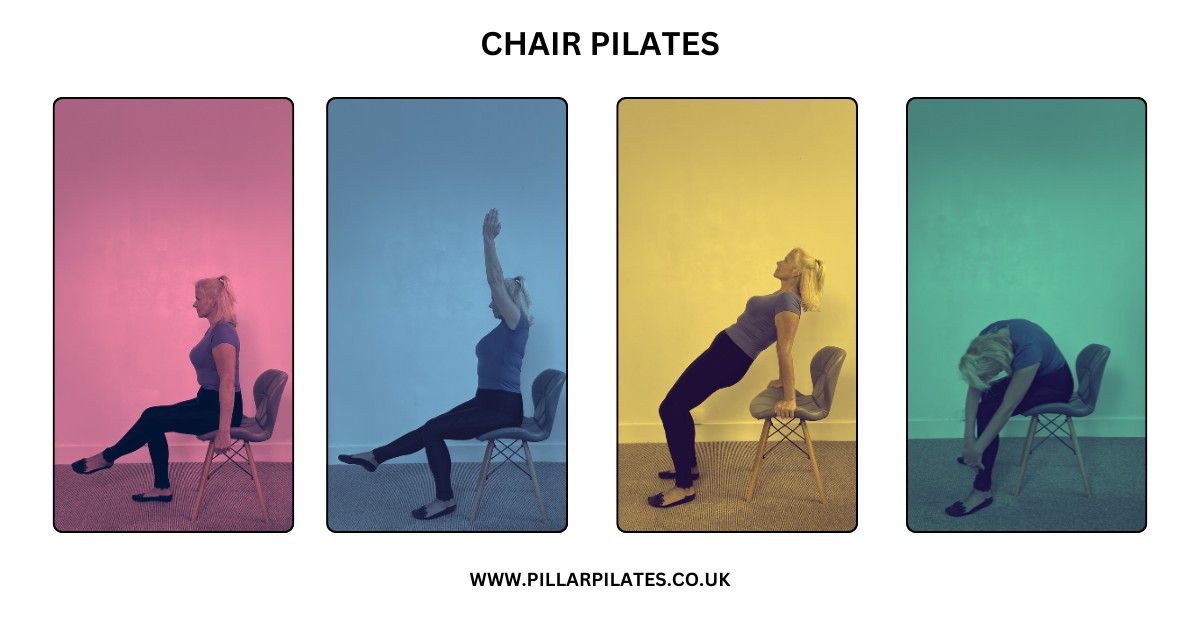 Chair Pilates - A Gentle Seated Full Body Workout - Hougham Village Hall Every Tuesday 11.15 - 12