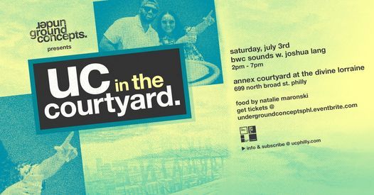 uc in the courtyard: joshua lang + after-party in broad hall