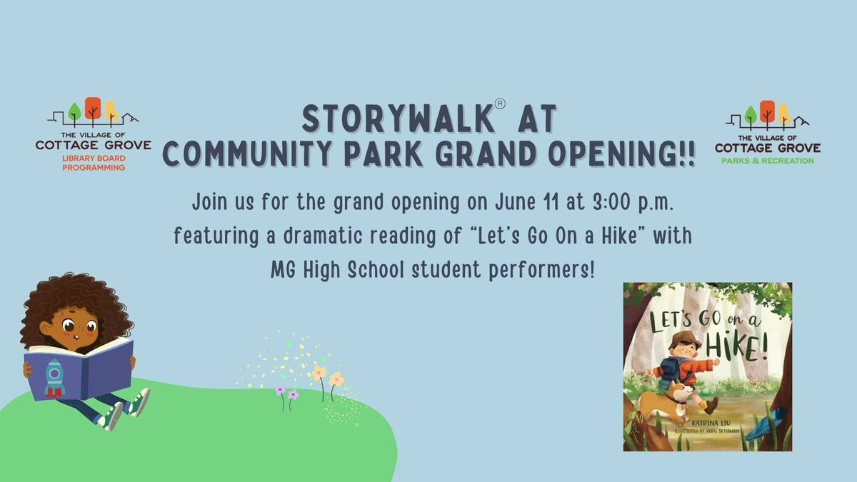StoryWalk Grand Opening with MGHS Student Performers