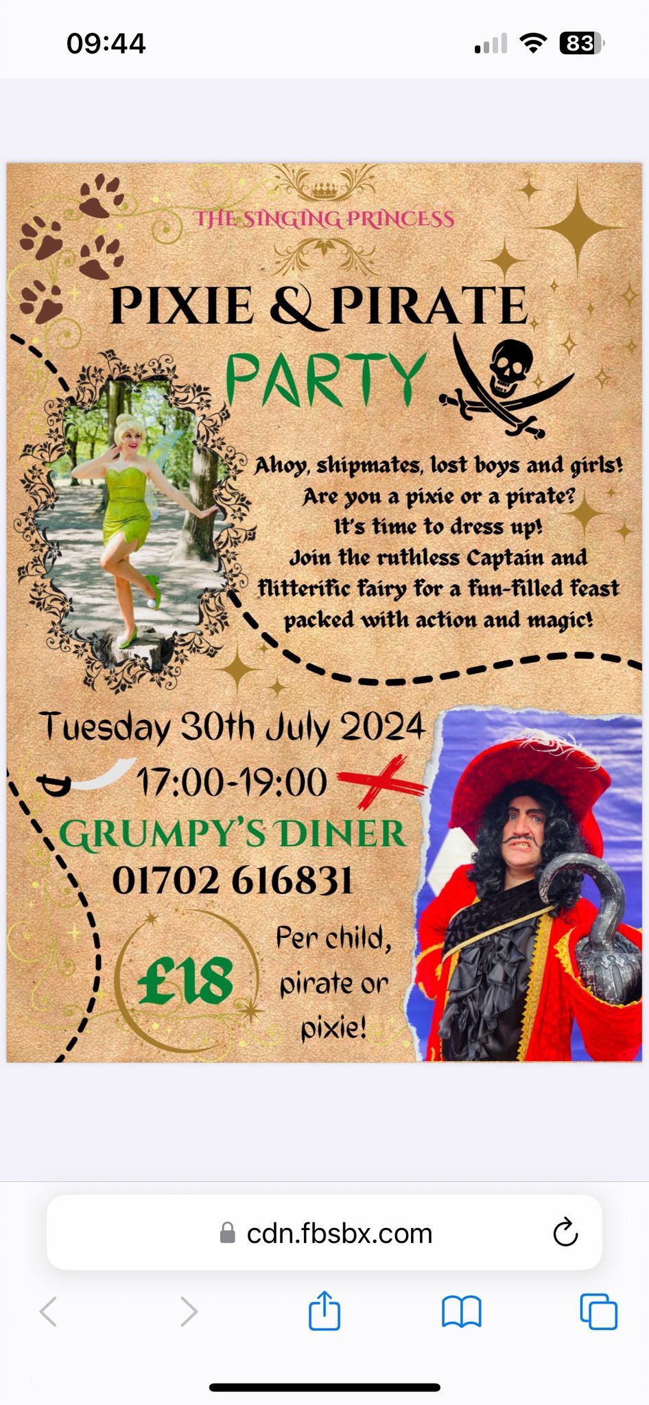 Pixie & Pirate Party 