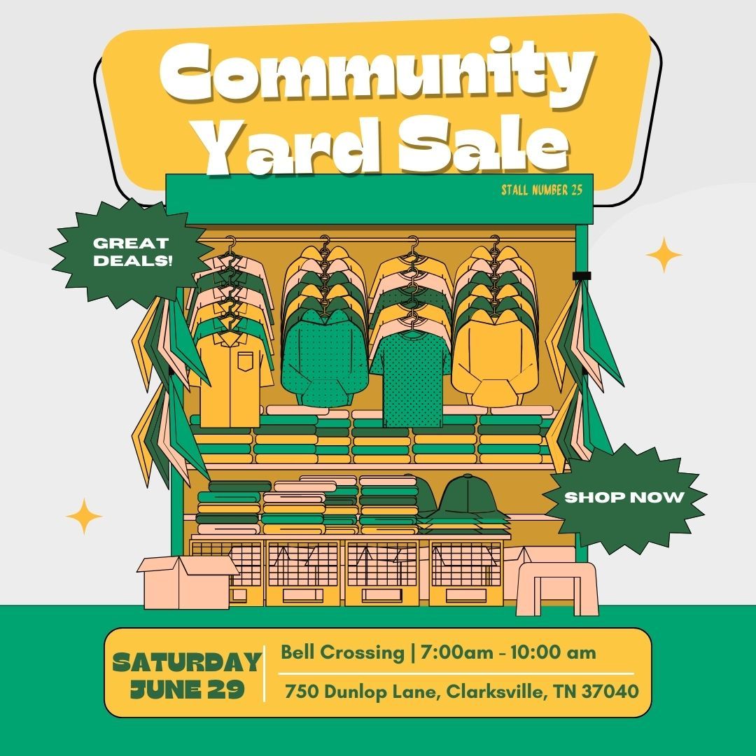 Bell Crossing Community Yard Sale