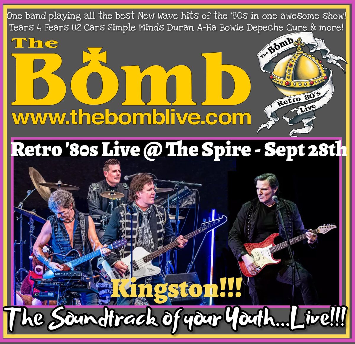 THE BOMB - A Retro 80's Live Experience