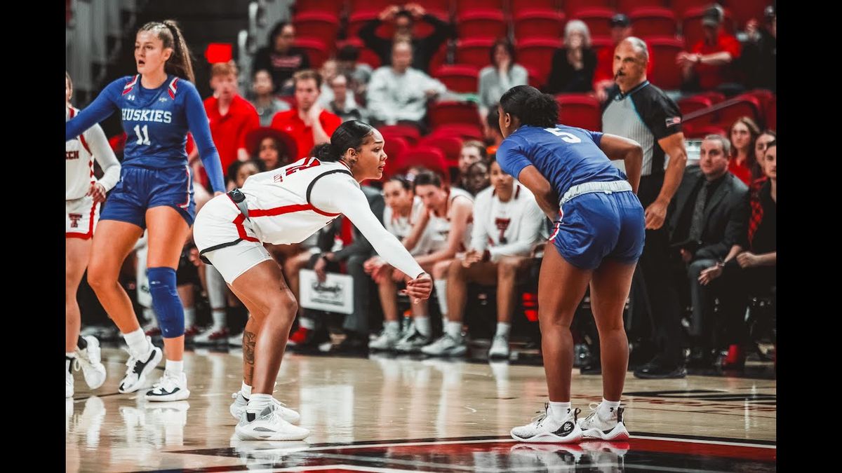 Texas Tech Red Raiders Women's Basketball vs. Houston Christian Huskies