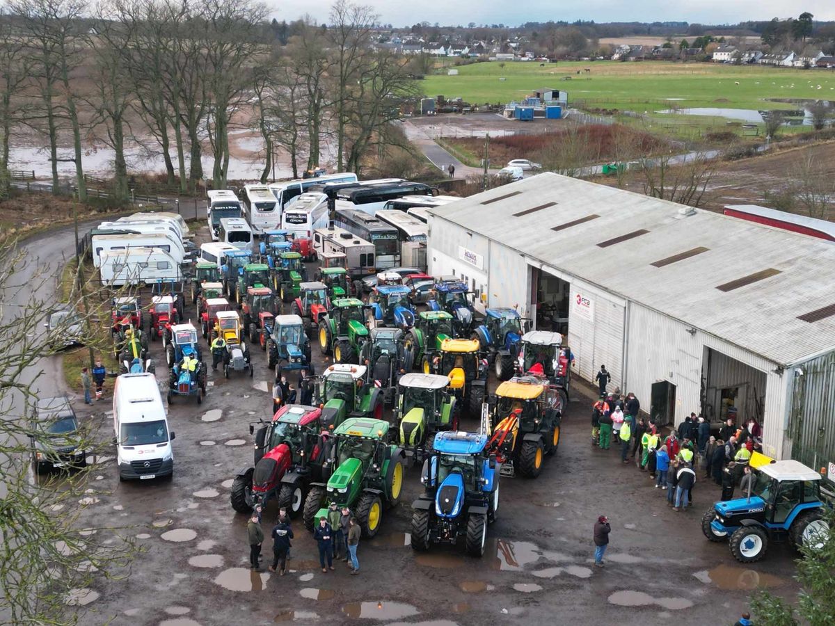 Charity tractor road run 2024 \ud83d\ude9c