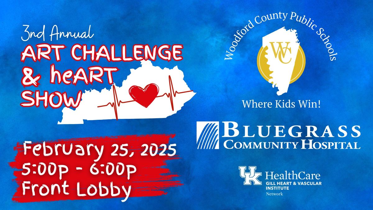 3rd Annual Art Challenge & heART Show