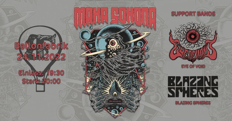 Maha Sohona | Eye Of Void | Blazing Spheres