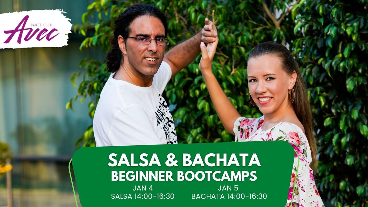 Salsa & Bachata Beginner Bootcamps