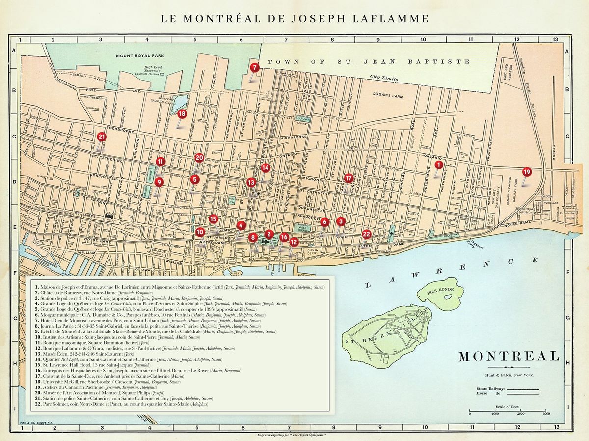 VISITE GUID\u00c9E : LE MONTR\u00c9AL DE JOSEPH LAFLAMME