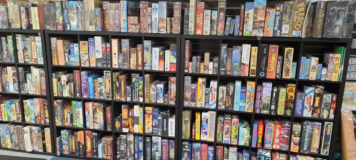 Geek City North Liberty Used Board Game Sale Bi-Yearly