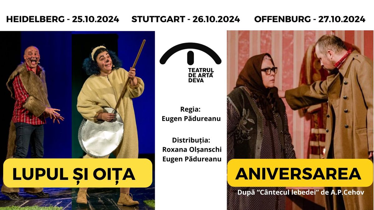 Stuttgart: Dubl\u0103 sesiune de teatru \u00een limba rom\u00e2n\u0103 