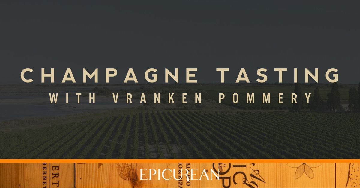 Champagne Tasting with Vranken Pommery