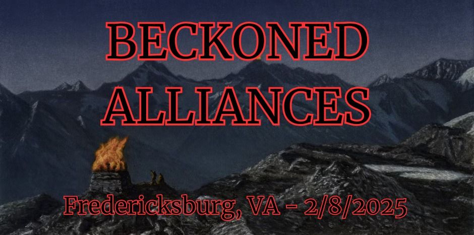 Beckoned Alliances 2025 - MESBG Team Event