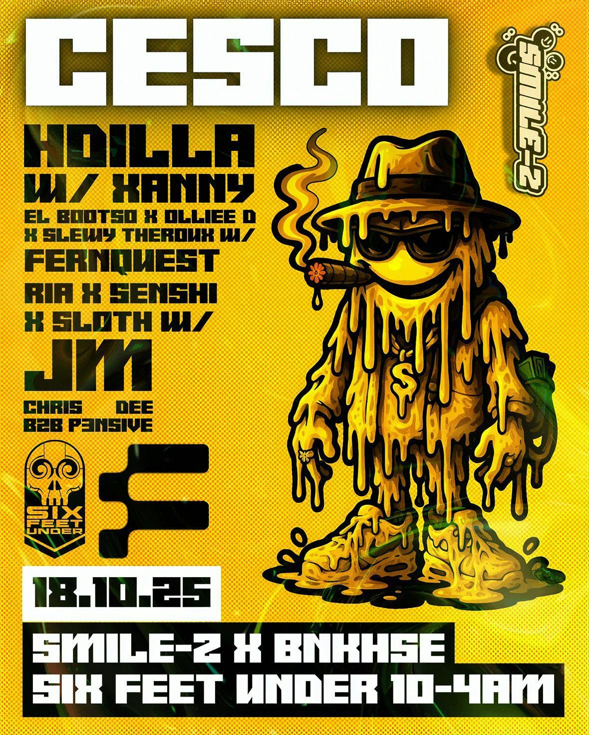 SMILE-Z x BNKHSE PRESENTS: CESCO
