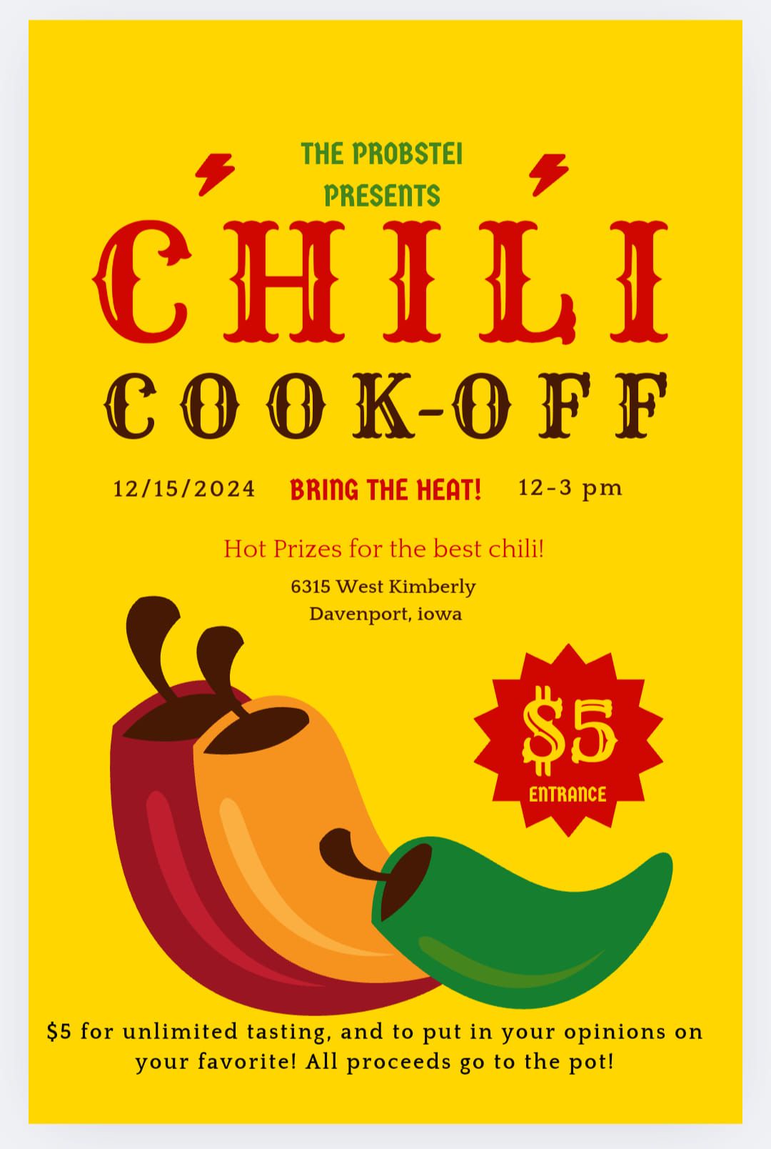 Chili Cook off