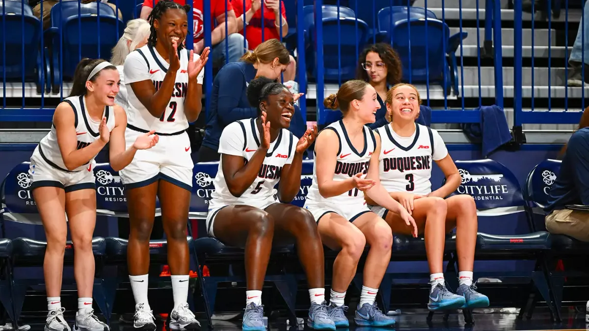 Parking Slippery Rock University Rock at Duquesne Dukes Womens Basketball