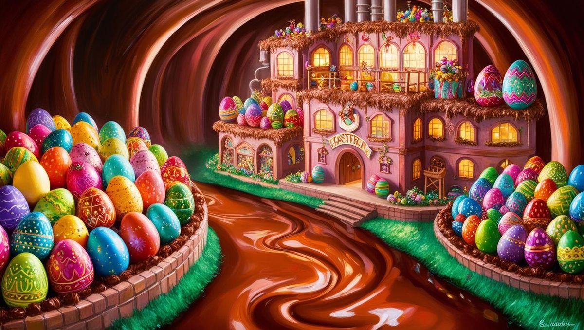 The Enchanted Easter Egg Factory