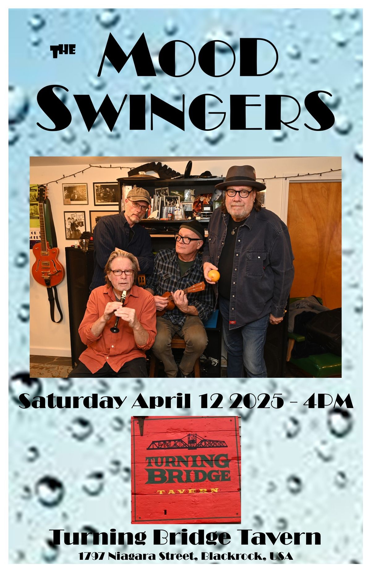 TURNING BRIDGE TAVERN - Saturday April 12, 2025 - 4PM