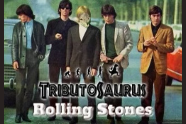 TRIBUTOSAURUS BECOMES The ROLLING STONES on HALLOWEEN Night!