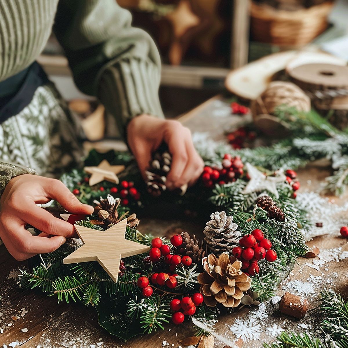 Festive Afternoon Tea & Wreath Making Workshop