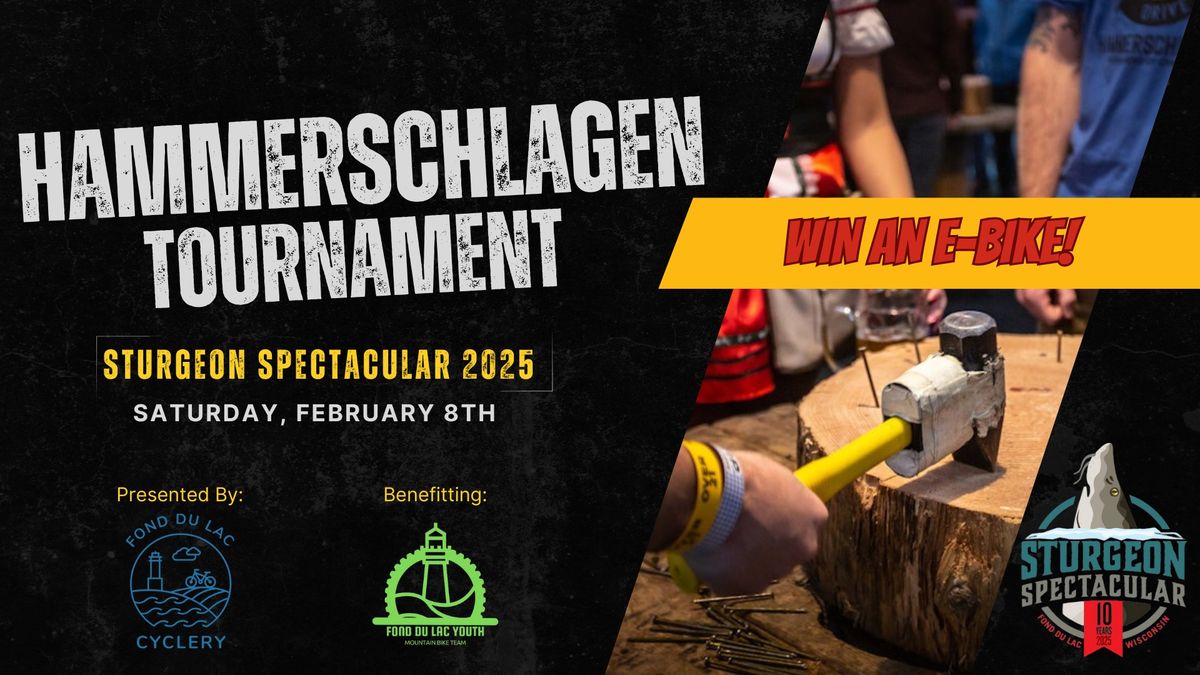 Hammerschlagen Tournament at Fond du Lac Cyclery - part of Sturgeon Spectacular