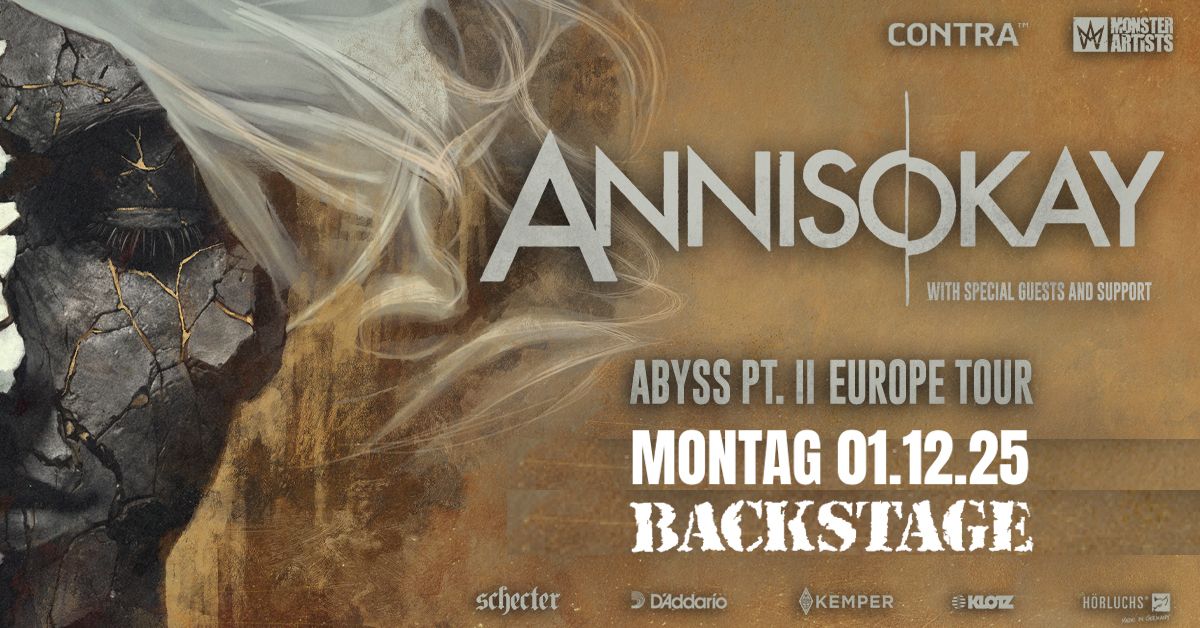 ANNISOKAY | ABYSS PT. II EUROPE TOUR | BACKSTAGE M\u00dcNCHEN 2025