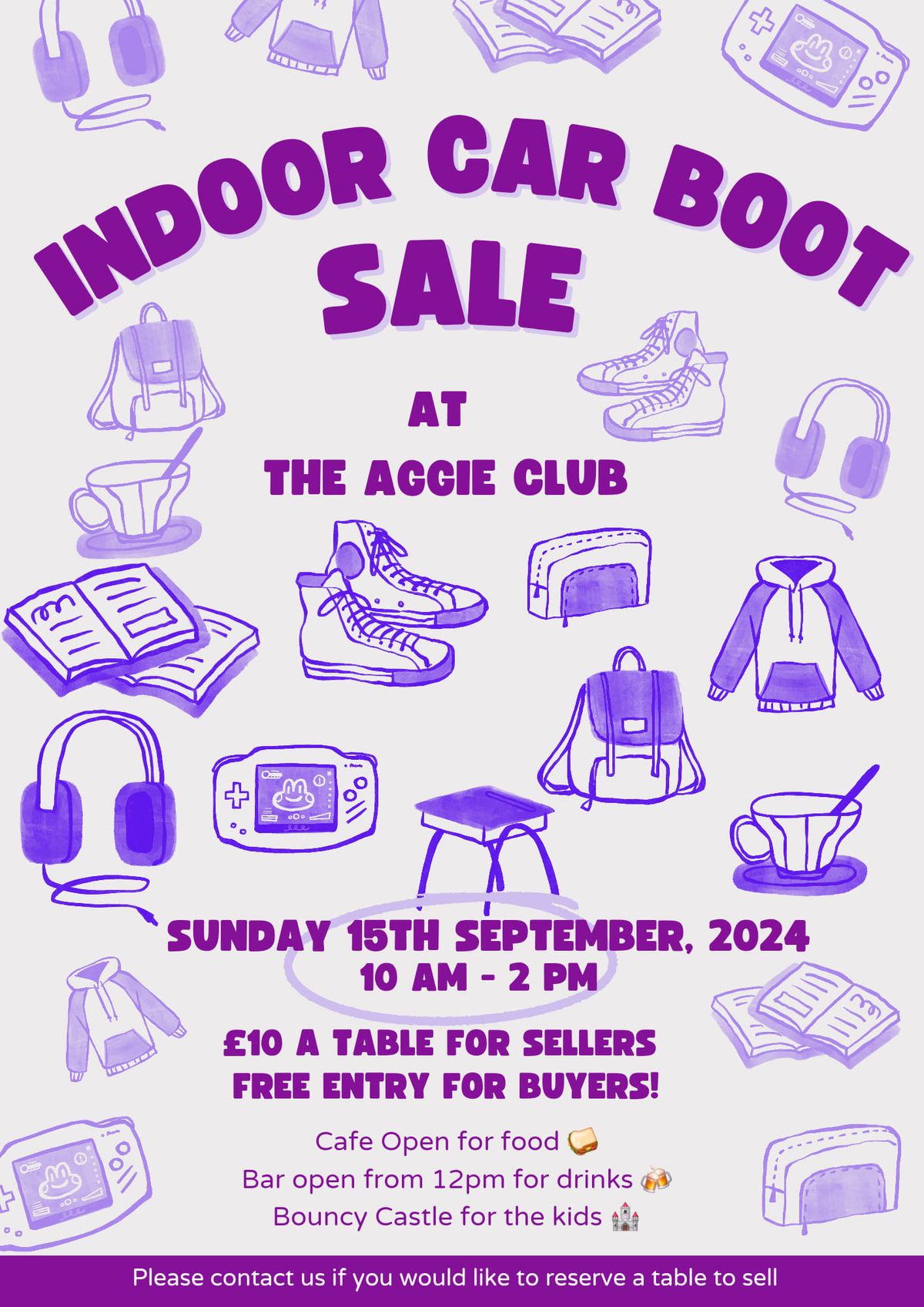 Indoor Carboot Sale 