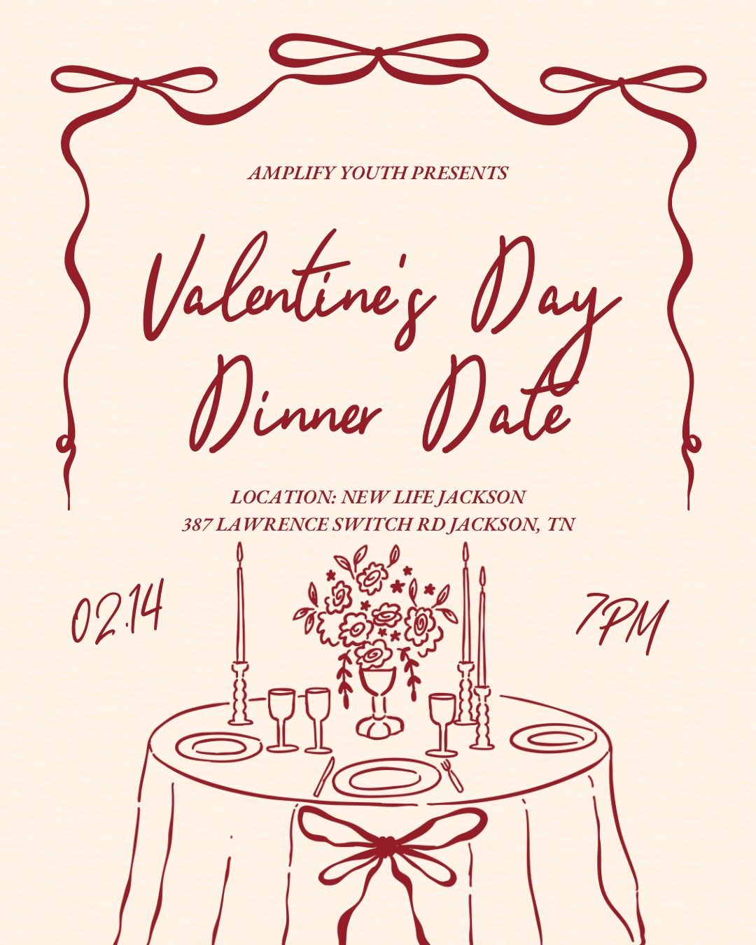 Valentine\u2019s Day Couples Dinner