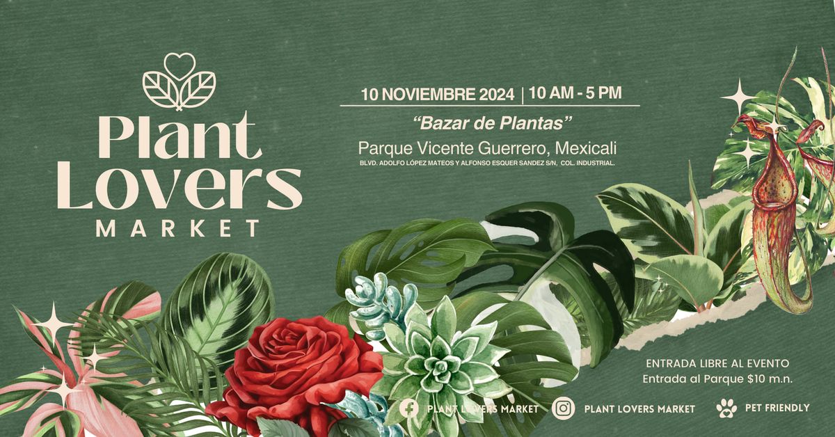 Plant Lovers Market Mexicali vol.15