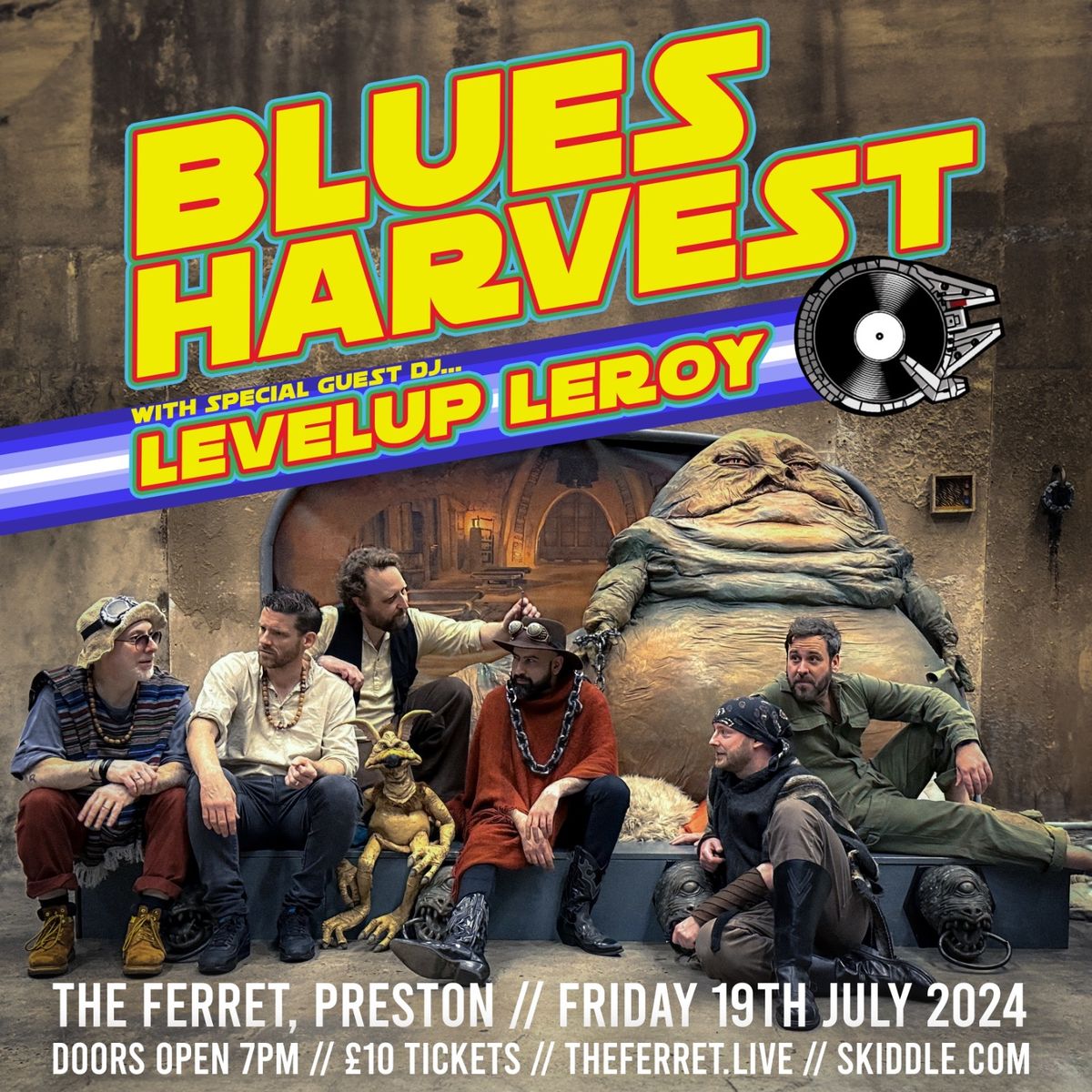 Blues Harvest with special guest DJ: LevelUpLeroy | The Ferret, Preston - 19.07.24