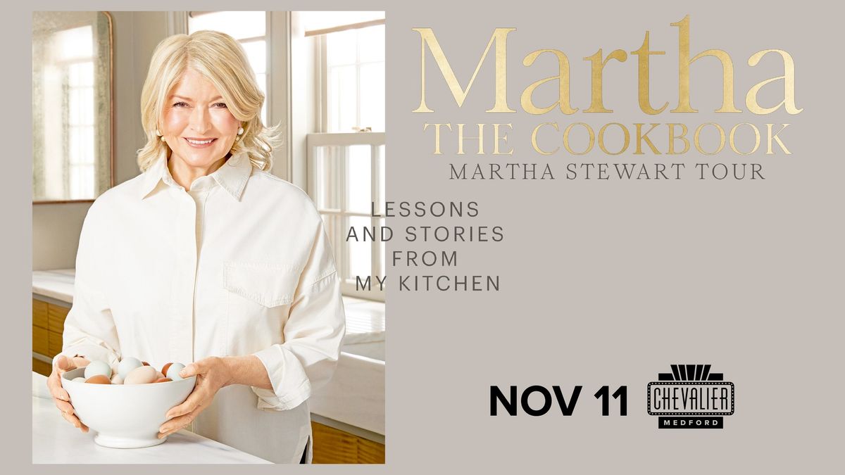 MARTHA: The Cookbook Tour