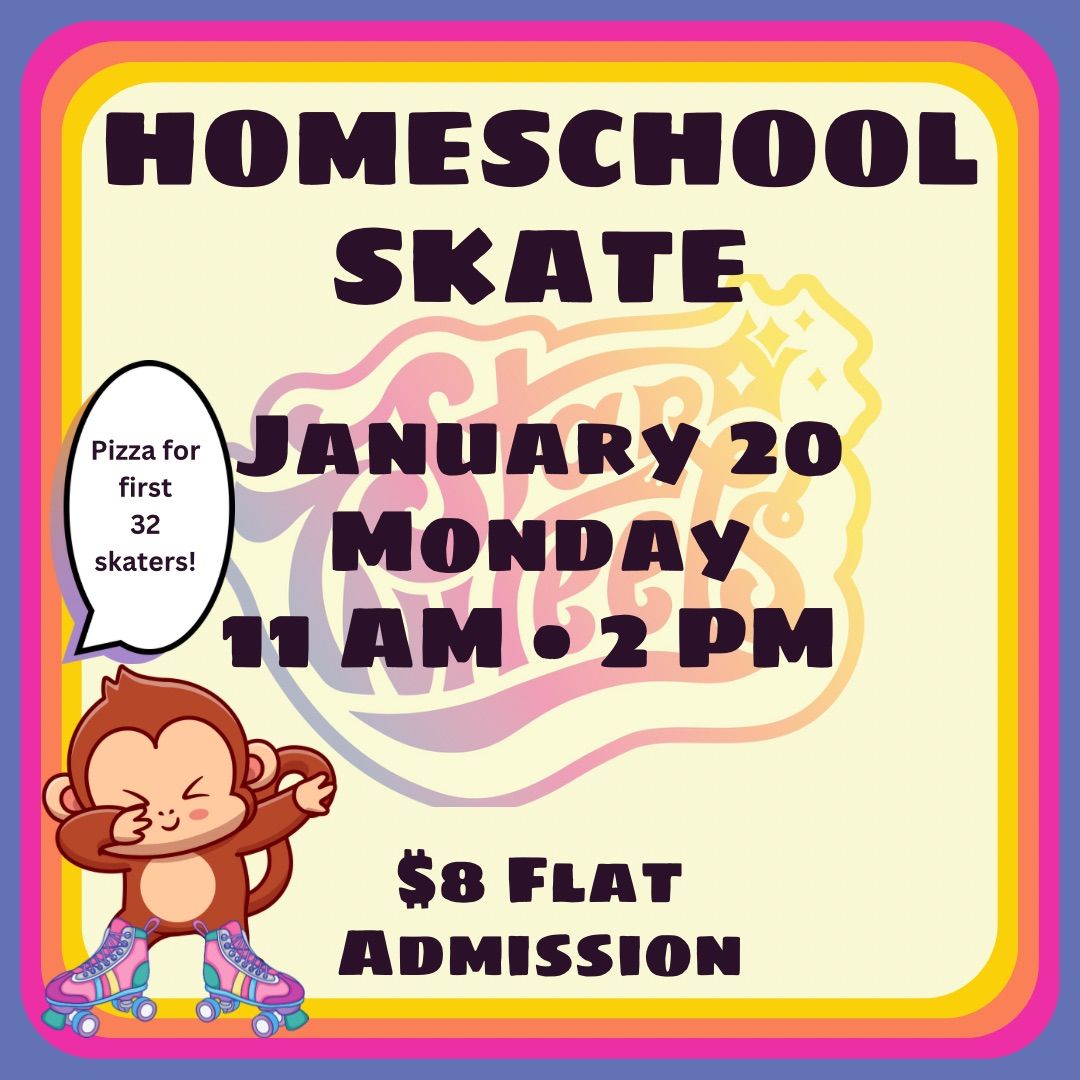 Homeschool Skate | JAN 20