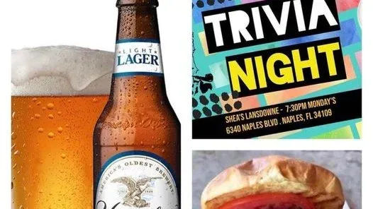Trivia at Shea's Landsdown in Naples!