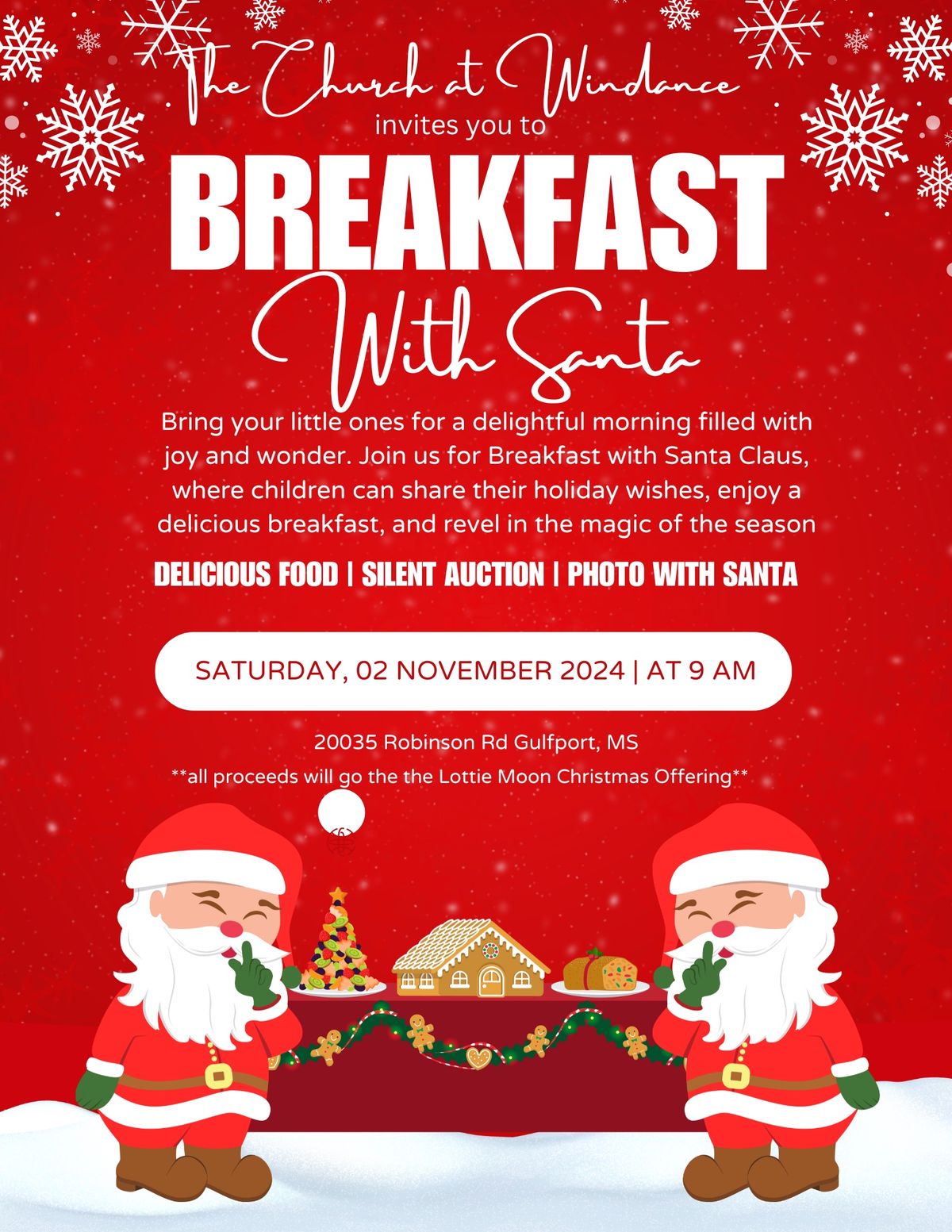 Breakfasts with Santa