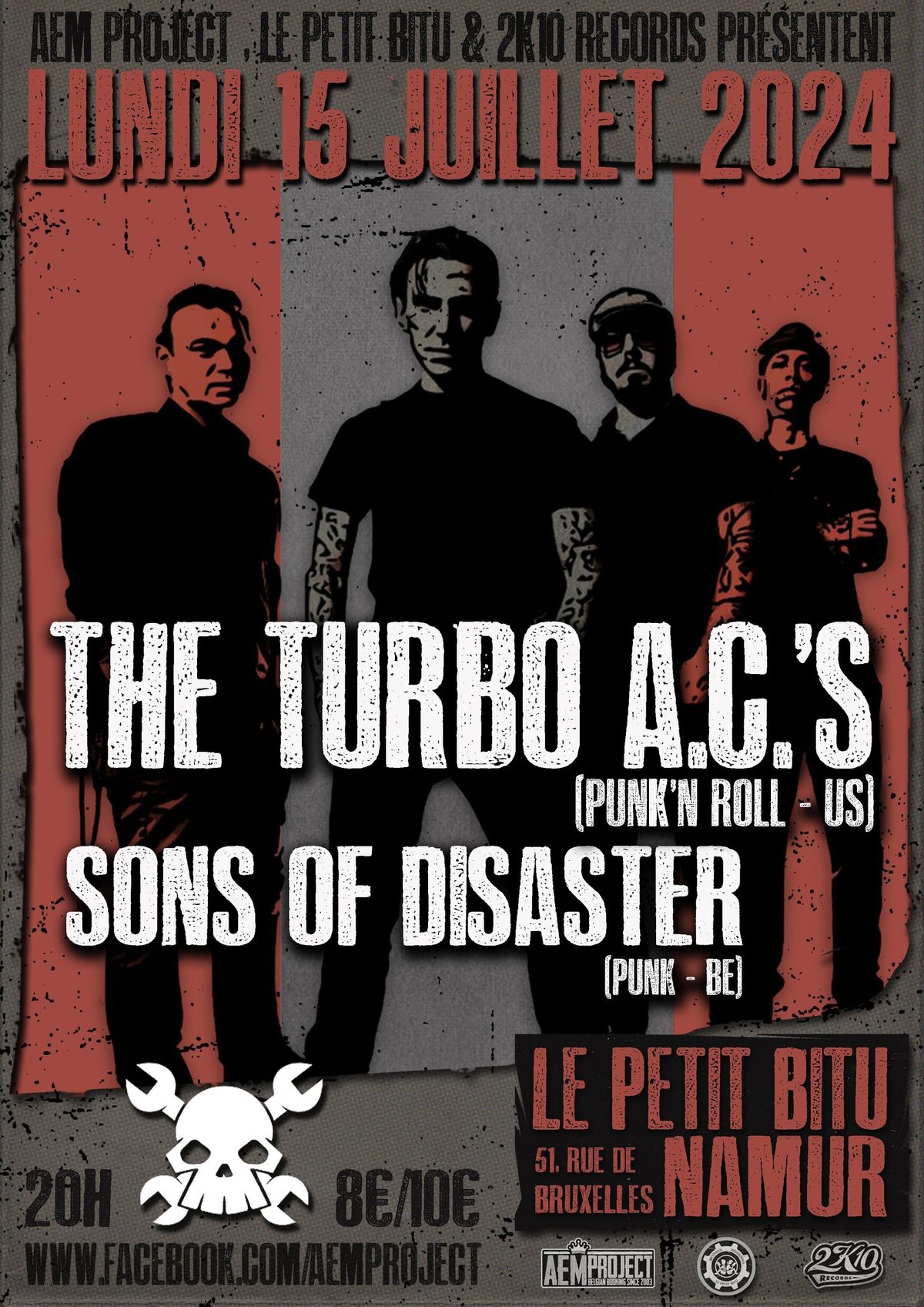 The Turbo A.C.'s + Sons Of Disaster