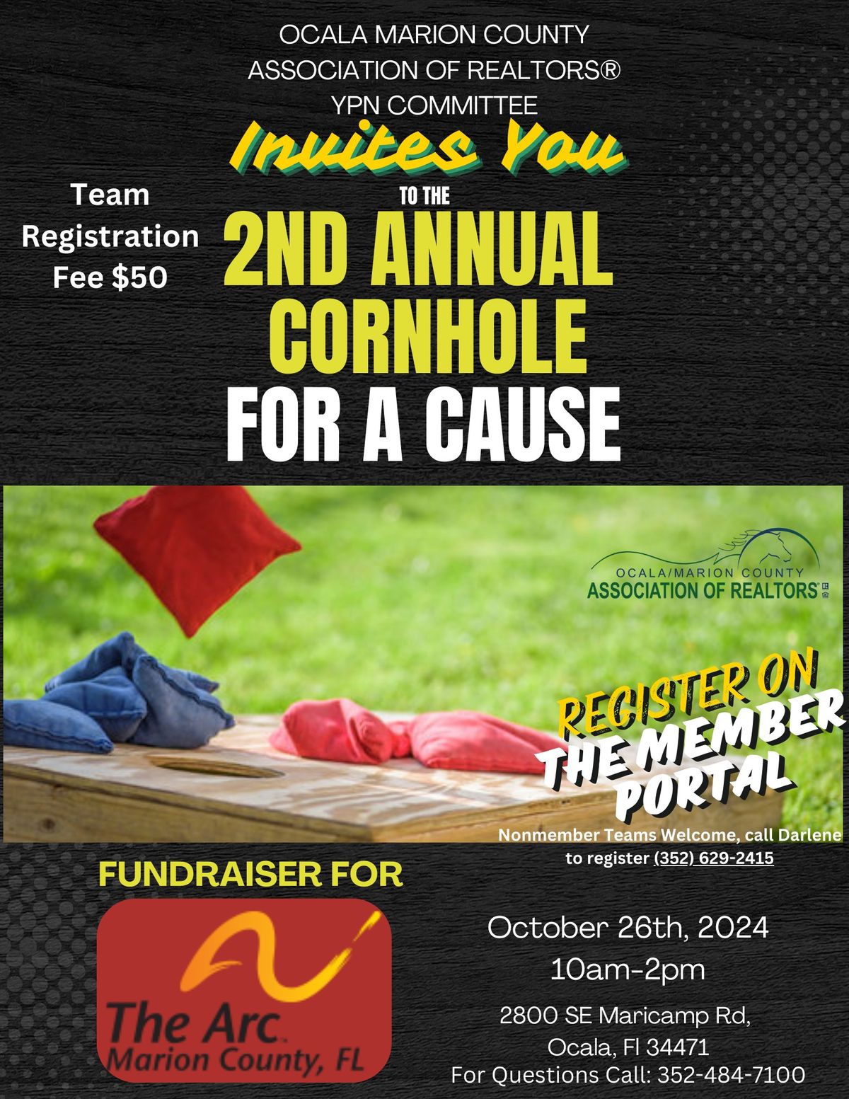 2nd Annual Cornhole for a Cause