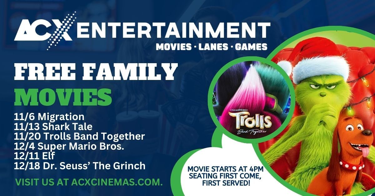 FREE Family Movies at ACX Entertainment: Dr. Seuss\u2019 The Grinch