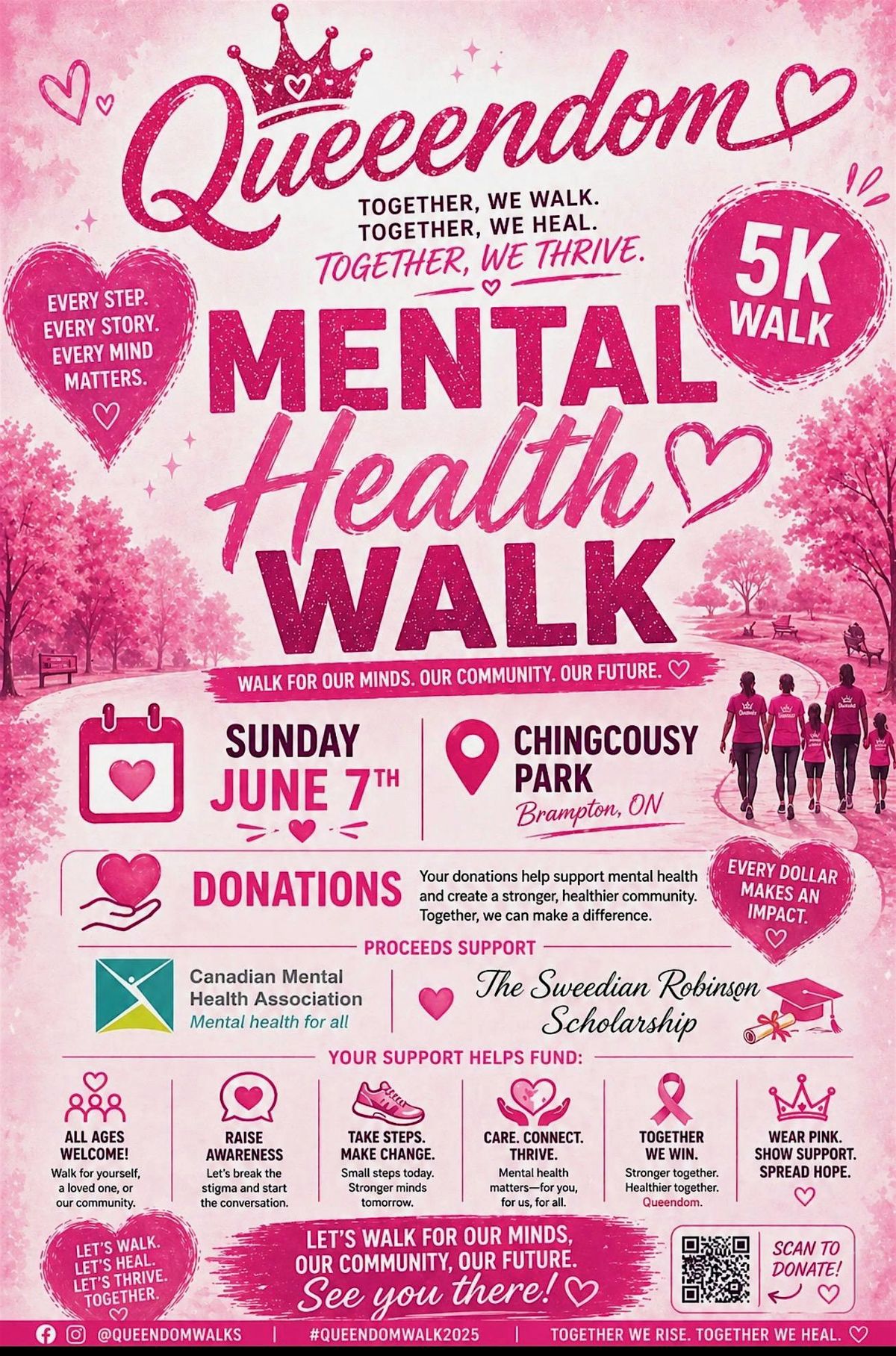 Queendom 5K Walk In Your Light